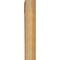 Ekena Millwork Funston Block Rough Sawn Bracket, Western Red Cedar, 4"W x 14"D x 22"H BKT04X14X22FST05RWR - alternate 3